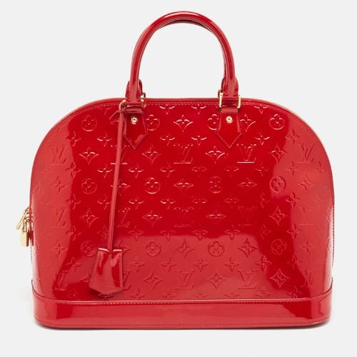 Pomme D’amour Monogram Vernis Alma GM Bag - Louis Vuitton - Modalova