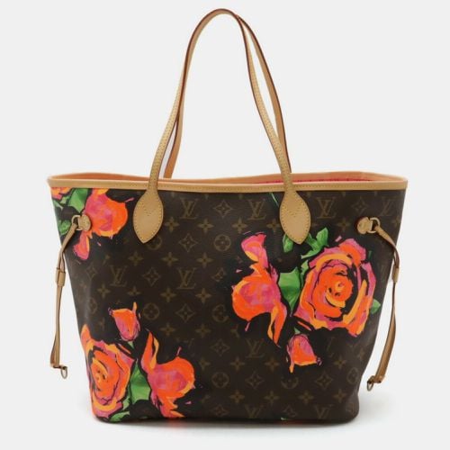 Monogram Rose Neverfull Mm Tote Bag - Louis Vuitton - Modalova