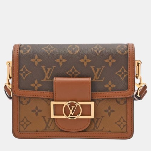 Canvas Monogram Reverse Dauphine mini Shoulder Bag - Louis Vuitton - Modalova