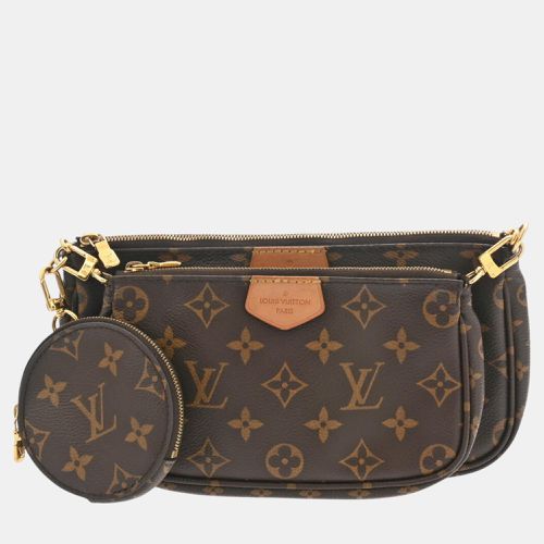 Rose Clair Canvas Monogram Multi Pochette Shoulder Bag - Louis Vuitton - Modalova