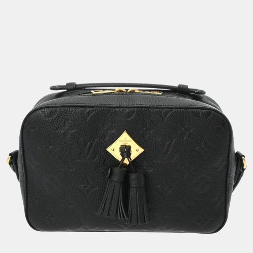 Noir Leather Monogram Empreinte Saintonge Shoulder Bag - Louis Vuitton - Modalova