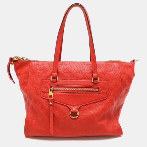 Cherry Monogram Empreinte Leather Lumineuse PM Bag - Louis Vuitton - Modalova