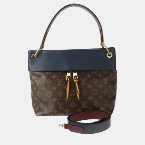 Monogram Canvas Calf Leather Marine Bordeaux Tuileries Besas Handbag - Louis Vuitton - Modalova