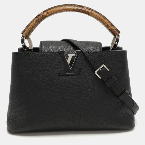 Leather and Python Trim Capucines PM Bag - Louis Vuitton - Modalova