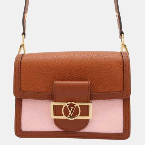 Pink Taurillon Leather Dauphine Mini Shoulder Bag - Louis Vuitton - Modalova