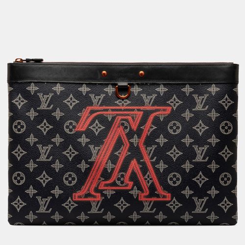 Canvas Monogram Ink Upside Down Apollo Pochette - Louis Vuitton - Modalova