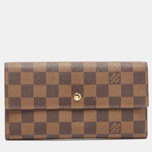 Damier Ebene Canvas Porte Tresor International Wallet - Louis Vuitton - Modalova