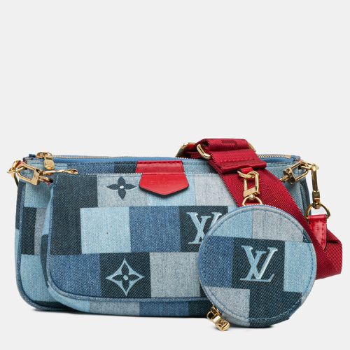 Monogram Denim Patchwork Multi Pochette Accessoires - Louis Vuitton - Modalova