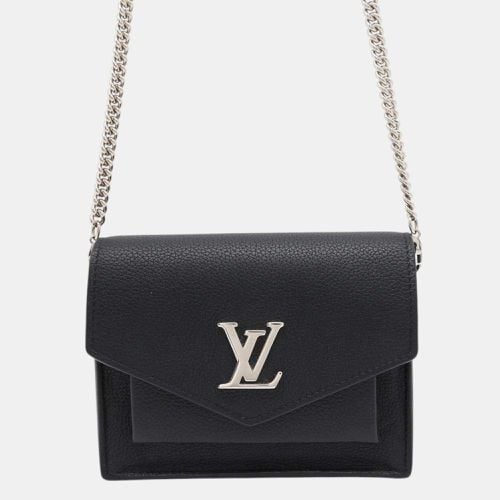 Noir Calf	Leather My Lockme Mini Shoulder Bag - Louis Vuitton - Modalova