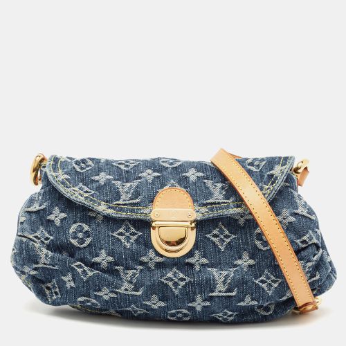 Monogram Denim Mini Pleaty Bag - Louis Vuitton - Modalova