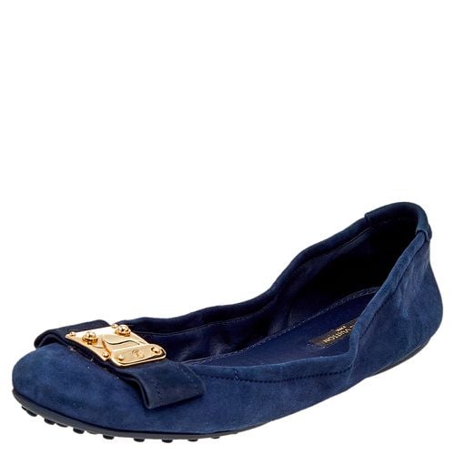 Suede Scrunch Ballet Flats Size 38.5 - Louis Vuitton - Modalova