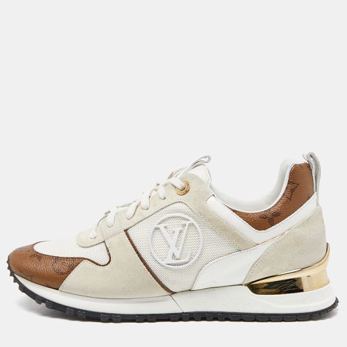 Off Mesh, Suede and Monogram Canvas Run Away Sneakers Size 38.5 - Louis Vuitton - Modalova