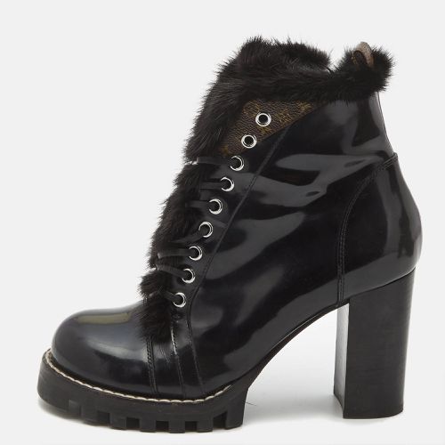 Patent and Fur Star Trail Ankle Boots Size 39 - Louis Vuitton - Modalova