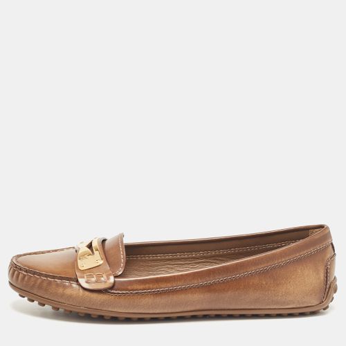 Glazed Leather Cluny Loafers Size 39 - Louis Vuitton - Modalova