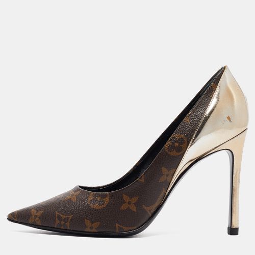 Monogram Canvas and Leather Chérie Pumps Size 37.5 - Louis Vuitton - Modalova