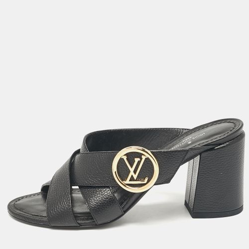 Leather Slide Sandals Size 36.5 - Louis Vuitton - Modalova