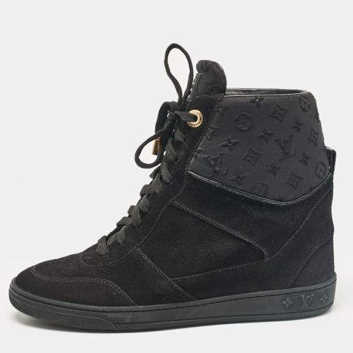 Neoprene and Suede Wedge Sneakers Size 38 - Louis Vuitton - Modalova