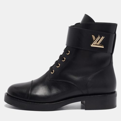 Leather Wonderland Flat Ranger Combat Boots Size 40 - Louis Vuitton - Modalova