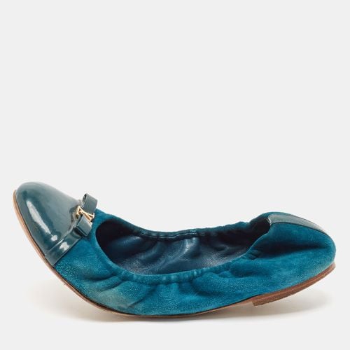 Patent Leather and Suede Elba Ballet Flats Size 37.5 - Louis Vuitton - Modalova