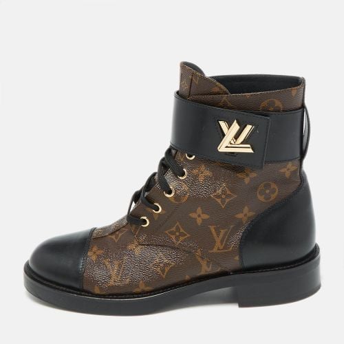 Monogram Canvas and Leather Wonderland Ranger Combat Boots Size 41 - Louis Vuitton - Modalova