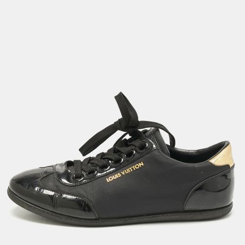 Nylon and Patent Leather Low Top Sneakers Size 39.5 - Louis Vuitton - Modalova