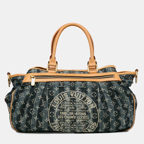 Monogram Denim Porte Epaule Raye Cabas GM Bag - Louis Vuitton - Modalova