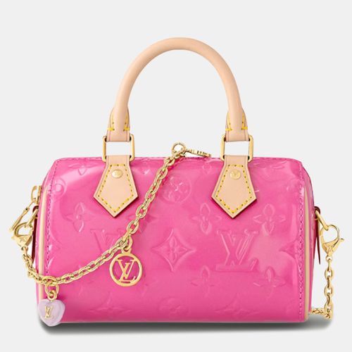 Patent Leather Nano Speedy Handbag - Louis Vuitton - Modalova