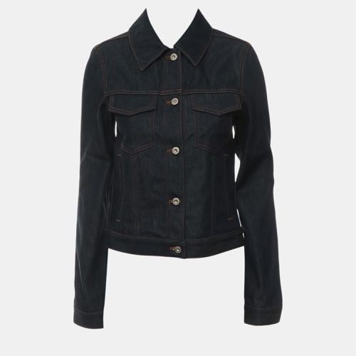 Navy Dark Wash Anagram Denim Jacket S - Loewe - Modalova