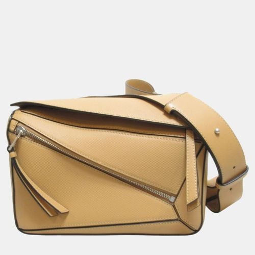 Leather Canel Puzzle Small Bum Bag - Loewe - Modalova