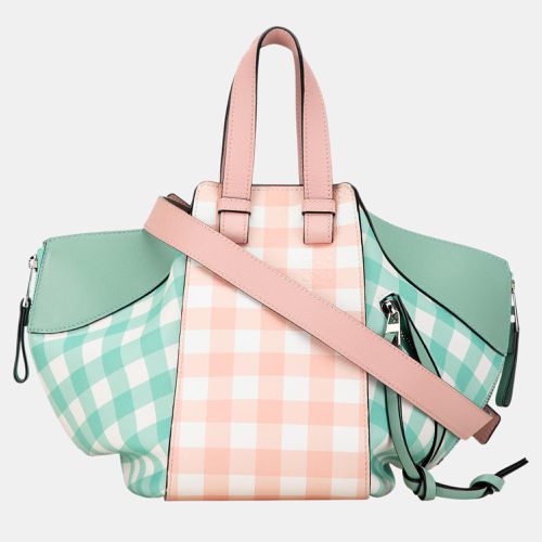 Loewe Pink Small Hammock Gingham - Loewe - Modalova