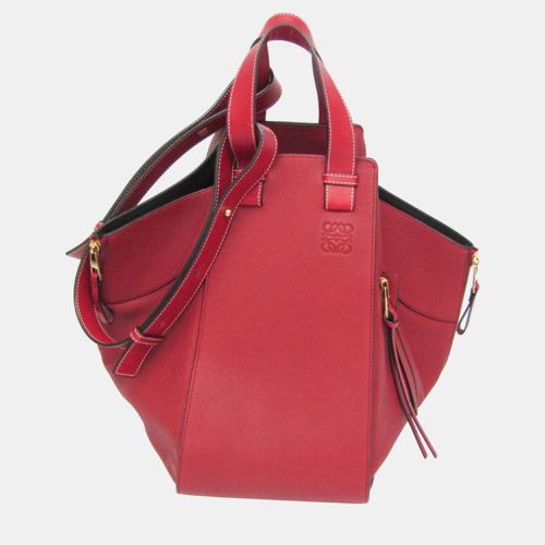 Hammock Medium Leather Handbag - Loewe - Modalova