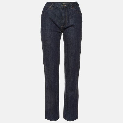 Dark Wool and Cotton Denim Jeans M Waist 27" - Loro Piana - Modalova