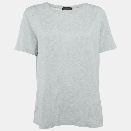 Cotton Round Neck T-Shirt M - Loro Piana - Modalova