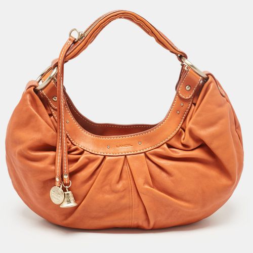 Pleated Leather Bell Hobo - Lancel - Modalova