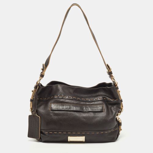 Dark Wildstitch Leather Front Pocket Shoulder Bag - Lancel - Modalova