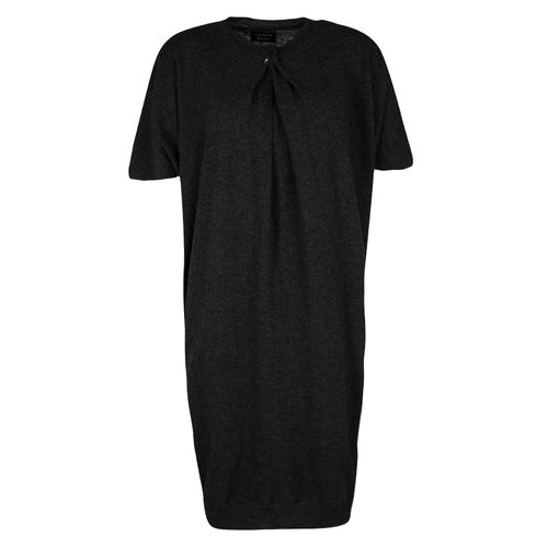 Hiver'10 Wool Short Sleeve Draped Dress S - Lanvin - Modalova