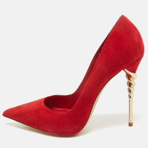 Suede Pointed Toe Pumps Size 39 - Le Silla - Modalova