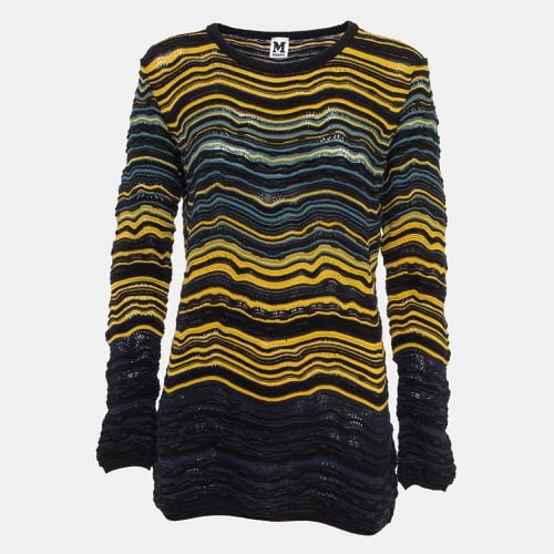 Patterned Knit Long Sleeve Top L - M Missoni - Modalova