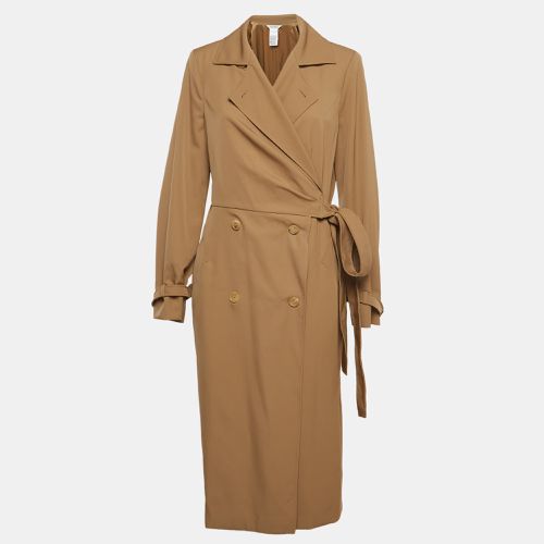 Double Breasted Trench Coat L - Max Mara - Modalova