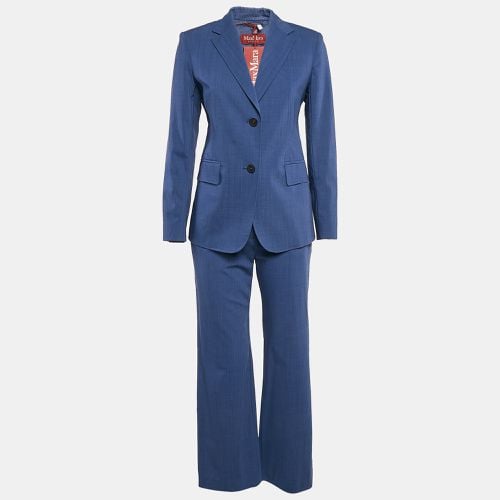 Wool Tailored Pants Suit S - Max Mara Studio - Modalova