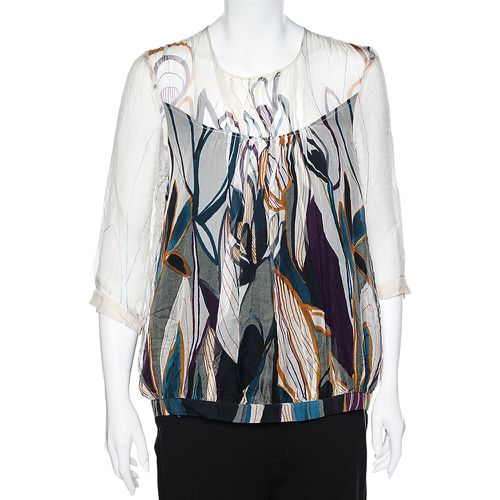 Studio Printed Silk Top L - Max Mara - Modalova