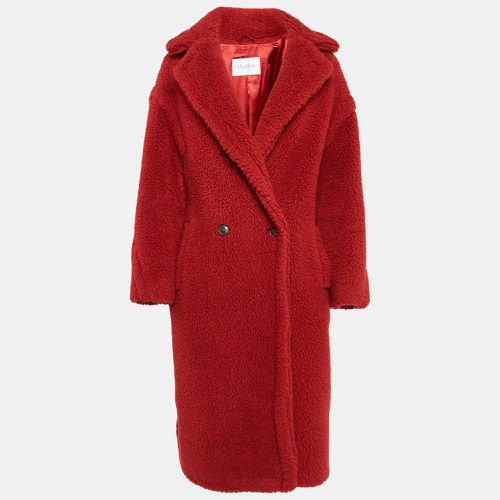 Teddy Bear Double Breasted Coat M - Max Mara - Modalova