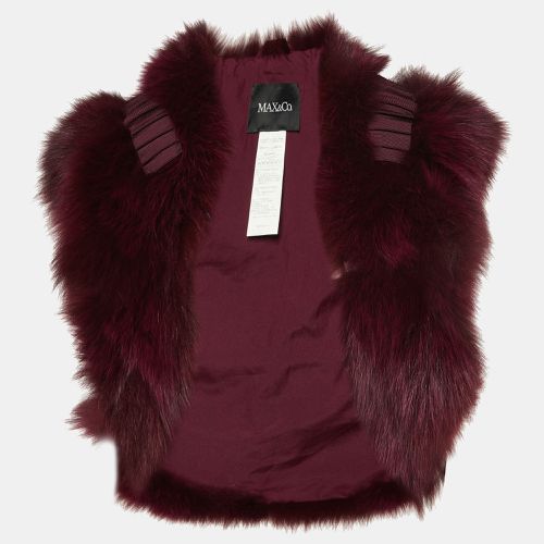 Max&Co. Fox Fur Short Vest M - Max & Co. - Modalova