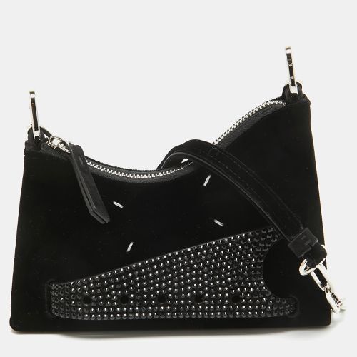 Maison Margiela Velvet Micro Embellished Snatched Hobo - Maison Martin Margiela - Modalova