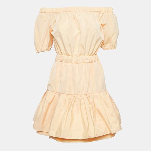 Crepe Tiered Mini Dress M - Maje - Modalova