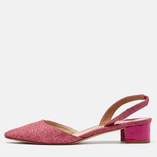 Canvas Aspro Slingback Pumps Size 39 - Manolo Blahnik - Modalova