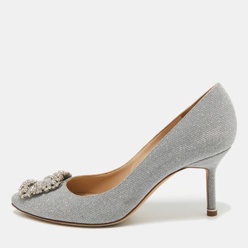 Glitter Hangisi Pumps Size 37.5 - Manolo Blahnik - Modalova