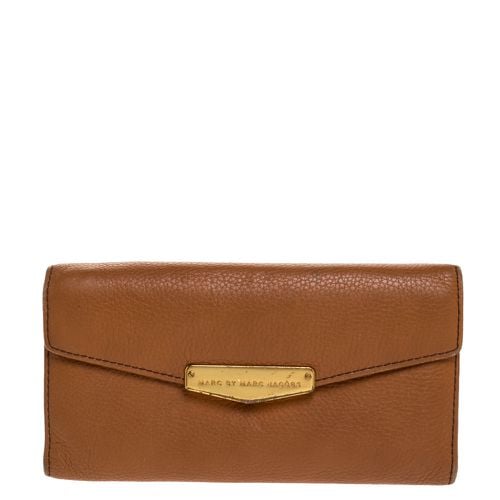 Soft Leather Flap Trifold Continental Wallet - Marc by Marc Jacobs - Modalova