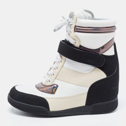 Tri Color Leather Lace Up Wedge Sneakers Size 38 - Marc by Marc Jacobs - Modalova