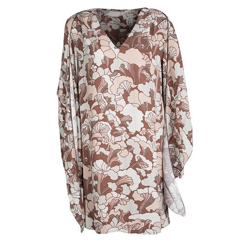 Floral Printed Long Sleeve V-Neck Tunic and Scarf Set M - Marc Jacobs - Modalova